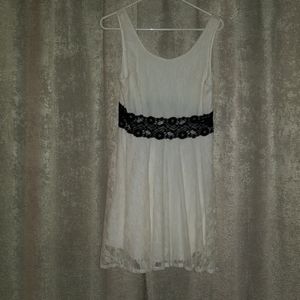 White summer dress